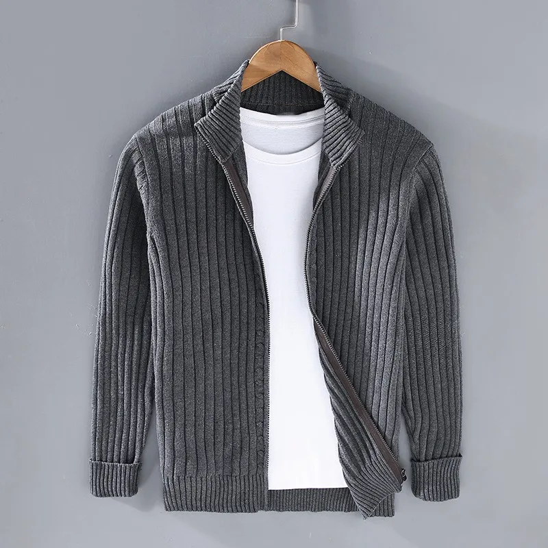 Thibault™ - Casual cardigan med dragkedja